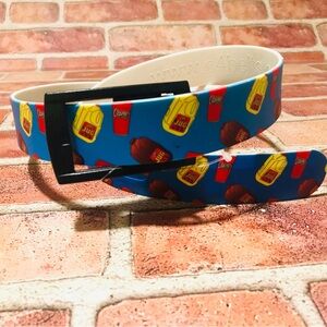 Raising Canes Chicken Fingers Lemonad & Iced Tea Jugs Adjustable Novelty Belt